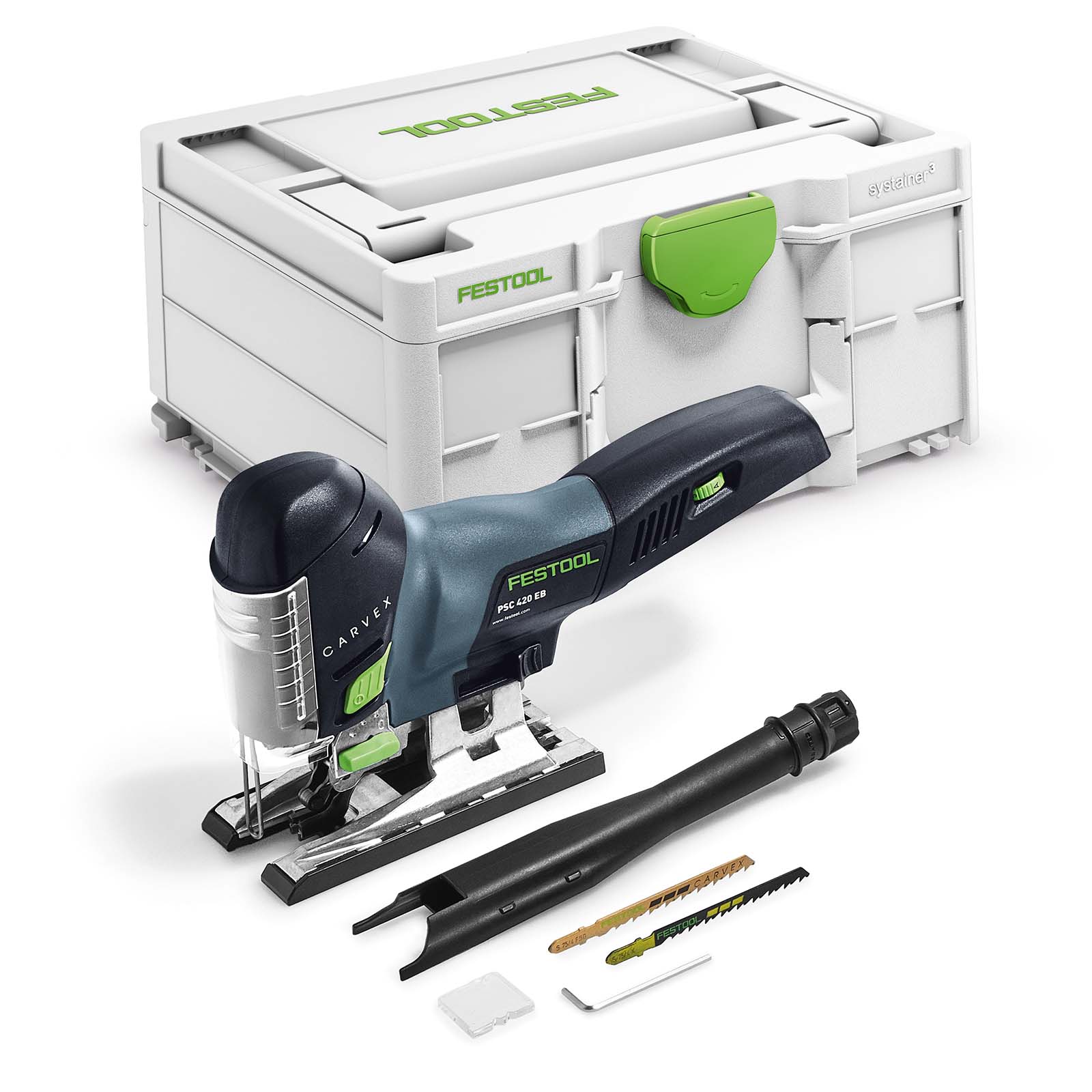 Festool CARVEX PSC 420 18v Cordless Brushless Jigsaw No Batteries No Battery Charger Case